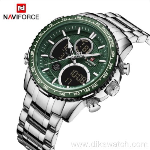 NAVIFORCE 9182 Dual Display Fashion Multifunctional Watch